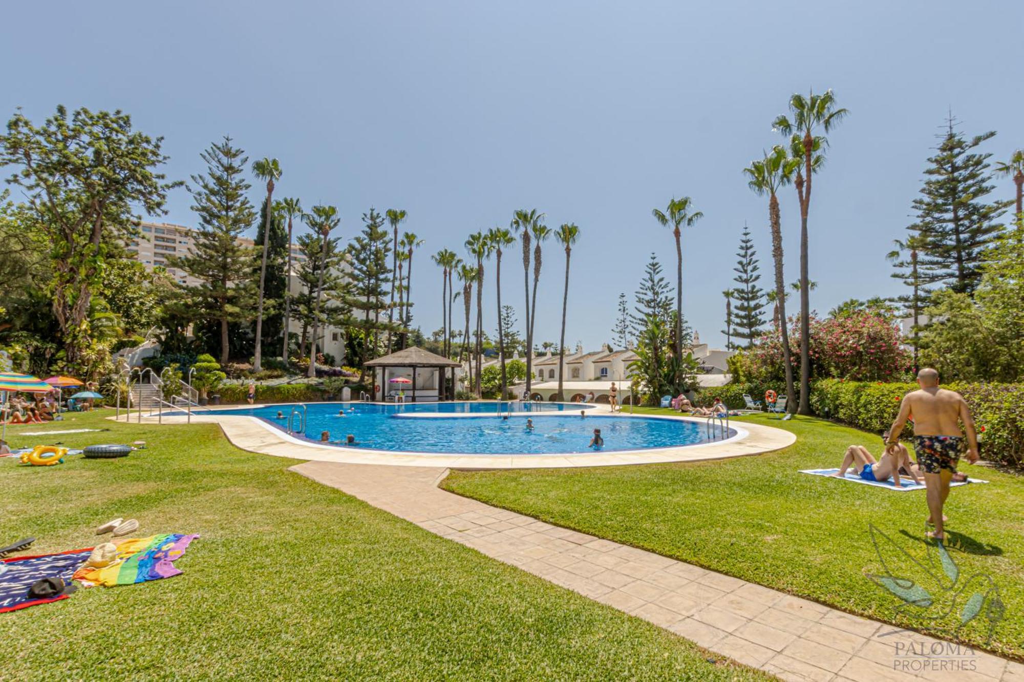 Benalgolf Lovely Apartment In Benalmadena With Sea Views, Excellent Wifi Connection, Private Backyard With Bbq Екстер'єр фото